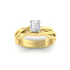 Load image into Gallery viewer, emerald-cut-vine-inspired-solitaire-bridal-ring-set-in-yellow-gold-fdens8252emangle5-nl-yg.jpg?v=1767085620