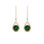 Load image into Gallery viewer, Solitaire Drop Earrings