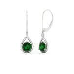 Load image into Gallery viewer, Solitaire Drop Earrings