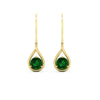 Load image into Gallery viewer, emerald-diamond-solitaire-drop-earrings-in-yellow-gold-fdear11552gemgrangle2-nl-yg.jpg?v=1777352675
