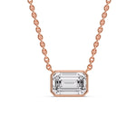 Load image into Gallery viewer, emerald-floating-diamond-solitaire-necklace-in-rose-gold-fdpd10538emangle1-5-00ct-nl-rg_c3b4ab90-9dd8-4e2f-99a0-456237262a3a