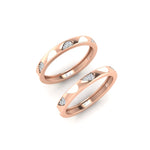 Load image into Gallery viewer, enamel-diamond-heart-wedding-bands-in-rose-gold-FD11100R-NL-RG