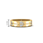 Load image into Gallery viewer, enamel-diamond-heart-wedding-bands-in-yellow-gold-FD11100R-NL-YG