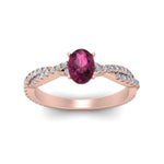 Load image into Gallery viewer, entwined-oval-shaped-pink-sapphire-engagement-in-rose-gold-FD8233OVRGSADRPI-NL-RG-GS.jpg