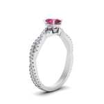 Load image into Gallery viewer, entwined-oval-shaped-pink-sapphire-engagement-in-white-gold-FD8233OVRGSADRPI-NL-WG-GS.jpg