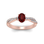 Load image into Gallery viewer, entwined-oval-shaped-ruby-engagement-in-rose-gold-FD8233OVRGRUDR-NL-RG-GS.jpg