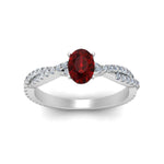 Load image into Gallery viewer, entwined-oval-shaped-ruby-engagement-in-white-gold-FD8233OVRGRUDR-NL-WG-GS.jpg