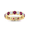 Load image into Gallery viewer, eternity-east-west-bezel-set-2.85-carat-diamond-and-pink-sapphire-wedding-band-in-yellow-gold-FD8072ROBGSADRPIANGLE5-2.85CT-NL-YG?v=1751956642