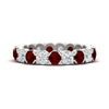 Load image into Gallery viewer, eternity-east-west-bezel-set-2.85-carat-diamond-and-ruby-wedding-band-in-white-gold-FD8072ROBGRUDR-2.85CT-NL-WG?v=1751956640