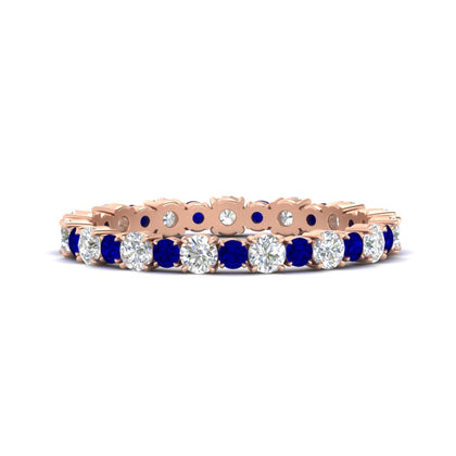Eternity Ring with Round Cut Diamonds