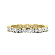 Eternity Ring with Round Cut Diamonds