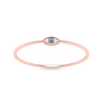 Load image into Gallery viewer, Evil Eye Mini Stack Ring