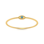 Load image into Gallery viewer, Evil Eye Mini Stack Ring