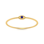 Load image into Gallery viewer, Evil Eye Mini Stack Ring