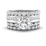 Load image into Gallery viewer, fancy-shaped-bands-with-solitaire-rings-in-FD10104RO-NL-WG
