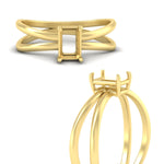 Load image into Gallery viewer, Reverse Split Shank Semi Mount Ring