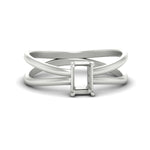 Load image into Gallery viewer, Reverse Split Shank Semi Mount Ring