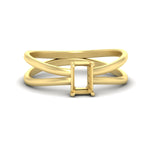 Load image into Gallery viewer, Reverse Split Shank Semi Mount Ring