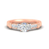 Load image into Gallery viewer, Channel Bar Set Diamond Engagement Ring