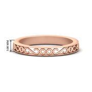 Filigree Design Band