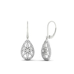 Load image into Gallery viewer, filigree-diamond-openwork-teardrop-earrings-in-white-gold-FD-EAR11369-NL-WG