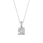 Load image into Gallery viewer, filigree-pendant-prong-cushion-diamond-0.50-carat-in-FDPD10681CU-0.50CTANGLE2-NL-WG