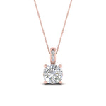 Load image into Gallery viewer, filigree-pendant-prong-cushion-diamond-0.75-carat-in-FDPD10681CU-0.75CTANGLE2-NL-RG