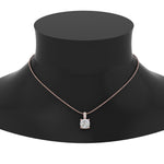 Load image into Gallery viewer, filigree-pendant-prong-cushion-diamond-0.75-carat-in-FDPD10681CU-0.75CTANGLE2-NL-RG