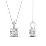 Load image into Gallery viewer, filigree-pendant-prong-cushion-diamond-0.75-carat-in-FDPD10681CU-0.75CTANGLE2-NL-WG