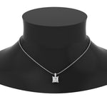 Load image into Gallery viewer, filigree-pendant-prong-princess-cut-diamond-0.50-carat-in-FDPD10681PR-0.50CTANGLE2-NL-WG