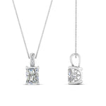 Load image into Gallery viewer, filigree-pendant-prong-radiant-cut-diamond-0.50-carat-in-FDPD10681RA-0.50CTANGLE2-NL-WG