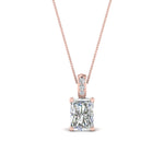 Load image into Gallery viewer, filigree-pendant-prong-radiant-cut-diamond-0.75-carat-in-FDPD10681RA-0.75CTANGLE2-NL-RG