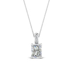 Load image into Gallery viewer, filigree-pendant-prong-radiant-cut-diamond-0.75-carat-in-FDPD10681RA-0.75CTANGLE2-NL-WG
