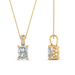 Load image into Gallery viewer, filigree-pendant-prong-radiant-cut-diamond-0.75-carat-in-FDPD10681RA-0.75CTANGLE2-NL-YG