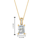 Load image into Gallery viewer, filigree-pendant-prong-radiant-cut-diamond-1-carat-in-FDPD86802RA1.0CTANGLE2-NL-YG