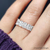 Load image into Gallery viewer, five-stone-radiant-diamond-anniversary-band-2-ct.-in-rose-gold-FD8008RABHAND-2CT-NL-RG.jpg