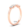 Load image into Gallery viewer, five-stone-teardrop-diamond-band-0.75-ct-in-rose-gold-fdwb8008peangle2-0.75ct-nl-rg-hw.jpg