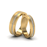Load image into Gallery viewer, flat-diamond-matching-wedding-band-in-yellow-gold-FD8858B-NL-YG.jpg