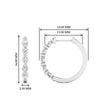 Load image into Gallery viewer, Floating Bezel Diamond Huggie Earring
