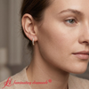 Load image into Gallery viewer, floating-bezel-diamond-huggie-earring-in-yellow-gold-FD-SDER01023-NL-YG