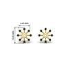 Load image into Gallery viewer, floral-halo-black-diamond-earring-jackets-for-2-carat-studs-in-yellow-gold-fdear894gblackangle2-2.00ct-nl-yg-hw?v=1762512700