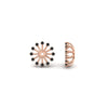 Load image into Gallery viewer, floral-halo-black-diamond-earring-jackets-for-4-carat-studs-in-rose-gold-fdear894gblackangle4-4.00ct-nl-rg?v=1762512708