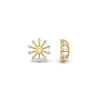 Load image into Gallery viewer, floral-halo-diamond-earring-jackets-for-3-carat-studs-in-yellow-gold-fdear894angle4-3.00ct-nl-yg?v=1762513222