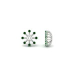Load image into Gallery viewer, floral-halo-emerald-earring-jackets-for-2-carat-studs-in-white-gold-fdear894gemgrangle4-2.00ct-nl-wg?v=1762512700