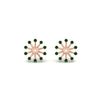 Load image into Gallery viewer, floral-halo-emerald-earring-jackets-for-3-carat-studs-in-rose-gold-fdear894gemgrangle2-3.00ct-nl-rg?v=1762513222