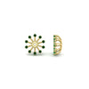 Load image into Gallery viewer, floral-halo-emerald-earring-jackets-for-3-carat-studs-in-yellow-gold-fdear894gemgrangle4-3.00ct-nl-yg?v=1762513222