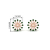 Load image into Gallery viewer, floral-halo-emerald-earring-jackets-for-4-carat-studs-in-rose-gold-fdear894gemgrangle2-4.00ct-nl-rg-hw?v=1762512708