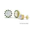 Load image into Gallery viewer, floral-halo-emerald-earring-jackets-for-4-carat-studs-in-yellow-gold-fdear894gemgrangle3-4.00ct-nl-yg-lg1?v=1762512709