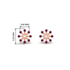 Load image into Gallery viewer, floral-halo-pink-sapphire-earring-jackets-for-1-carat-studs-in-rose-gold-fdear894gsadrpiangle2-1.00ct-nl-rg-hw?v=1762512696