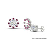 Load image into Gallery viewer, floral-halo-pink-sapphire-earring-jackets-for-1-carat-studs-in-white-gold-fdear894gsadrpiangle3-1.00ct-nl-wg-lg1?v=1762512696